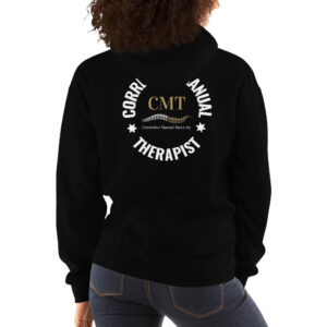 CMT Hoodie White & Gold